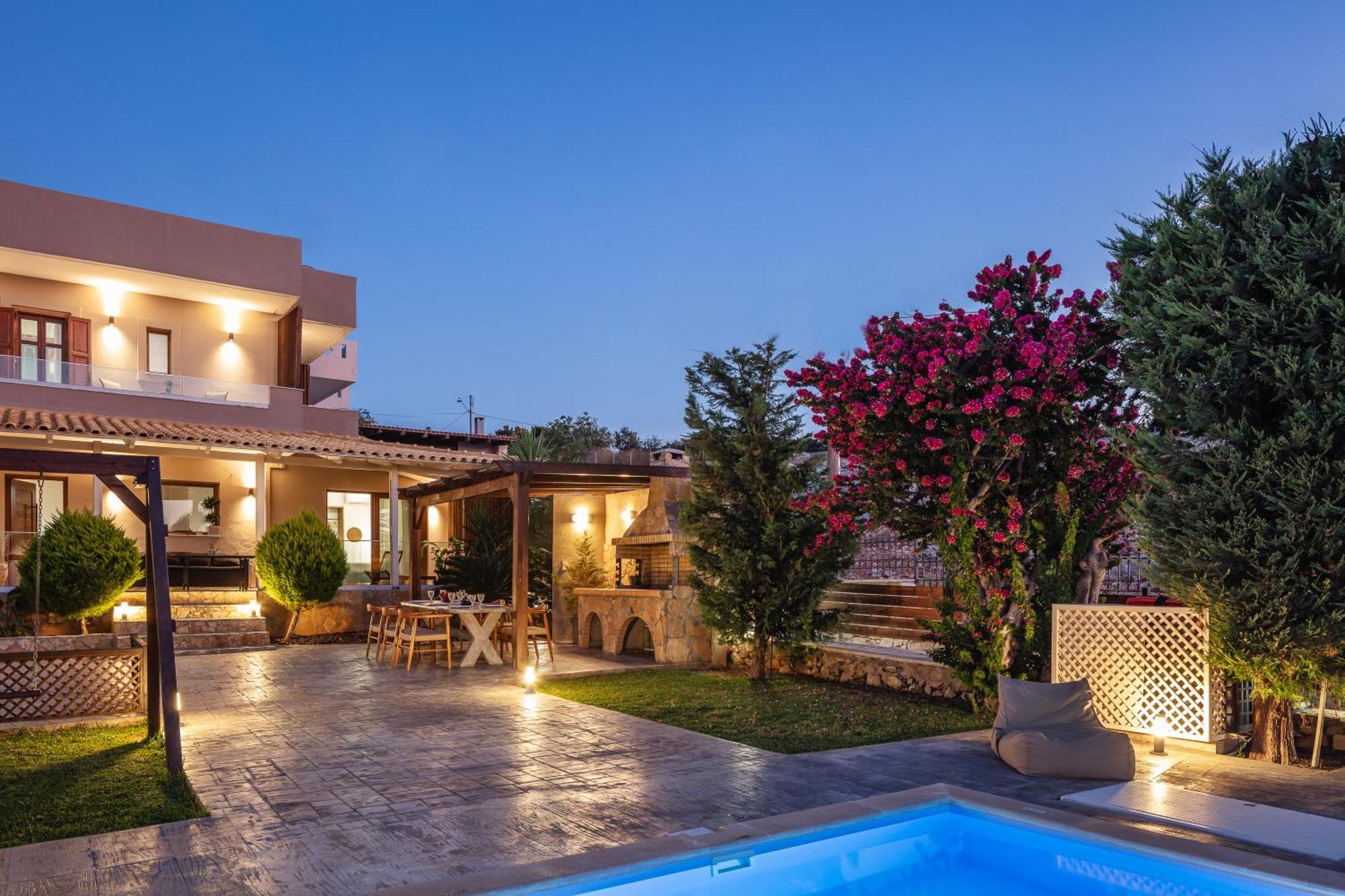Villa Argento ريثيمنو المظهر الخارجي الصورة